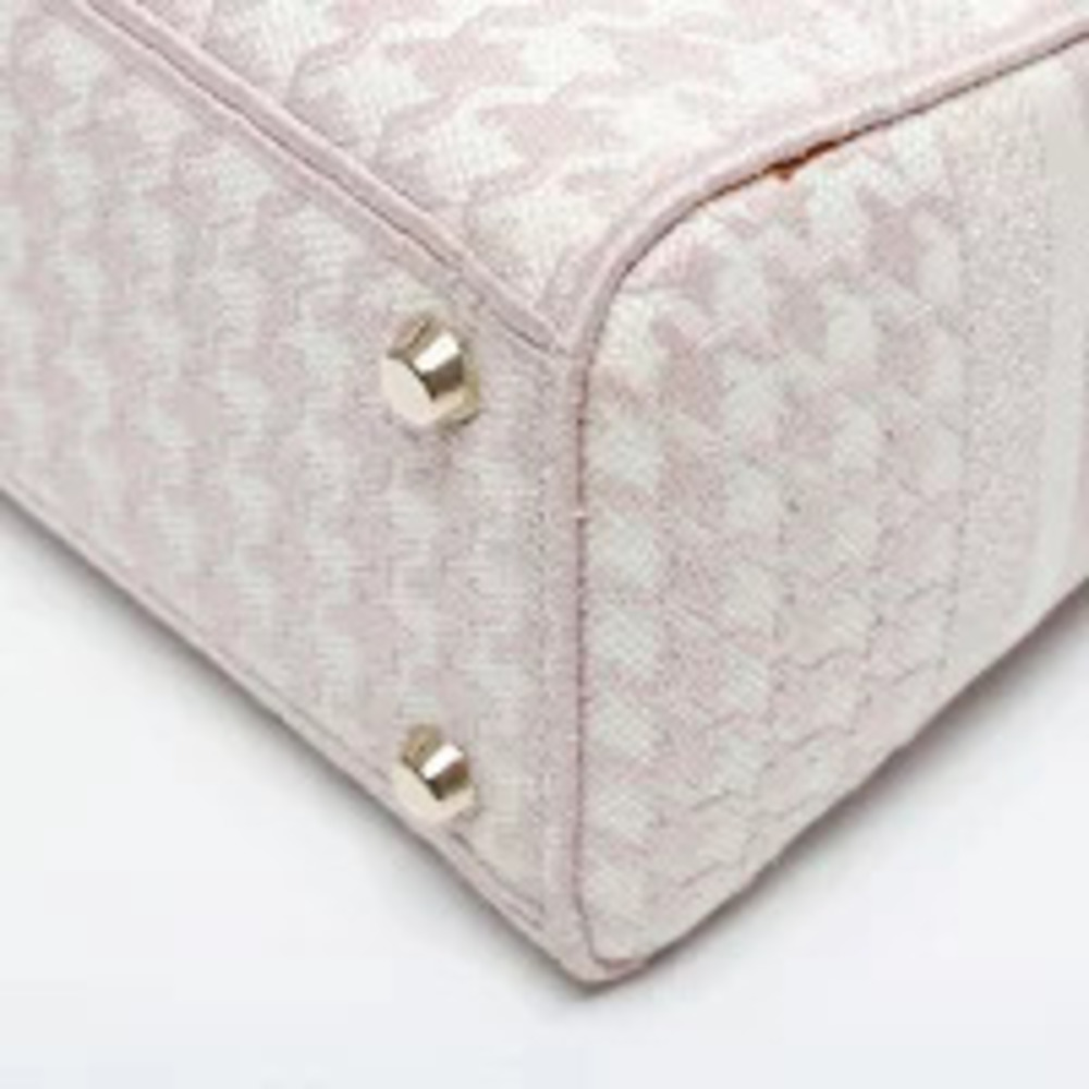 Christian Dior Lady Canvas LITE Handbag Pink - Picture 7 of 13